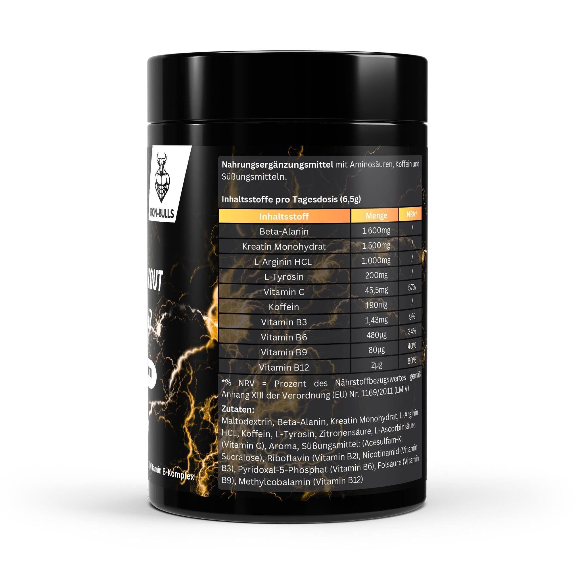 Pre-Workout Booster Tutti Frutti – Aminosäuren + Vitamine für maximale Energie