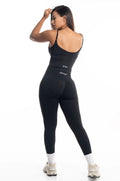 "AYLA“ SEAMLESS SCRUNCH LEGGINGS BLACK