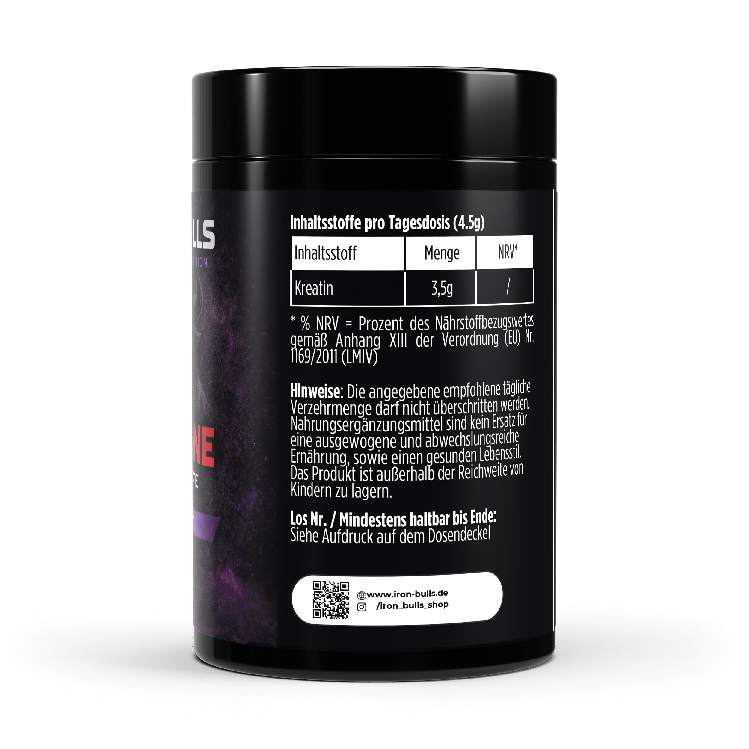 Kreatin Monohydrat Tutti Frutti 500g – Premium Kreatin Pulver für Muskelaufbau