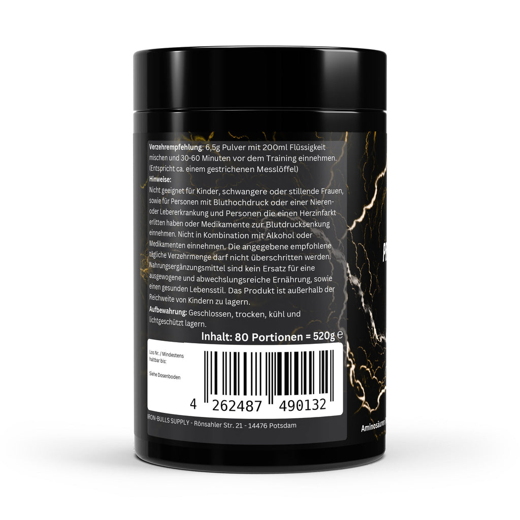 Pre-Workout Booster Tutti Frutti – Aminosäuren + Vitamine für maximale Energie