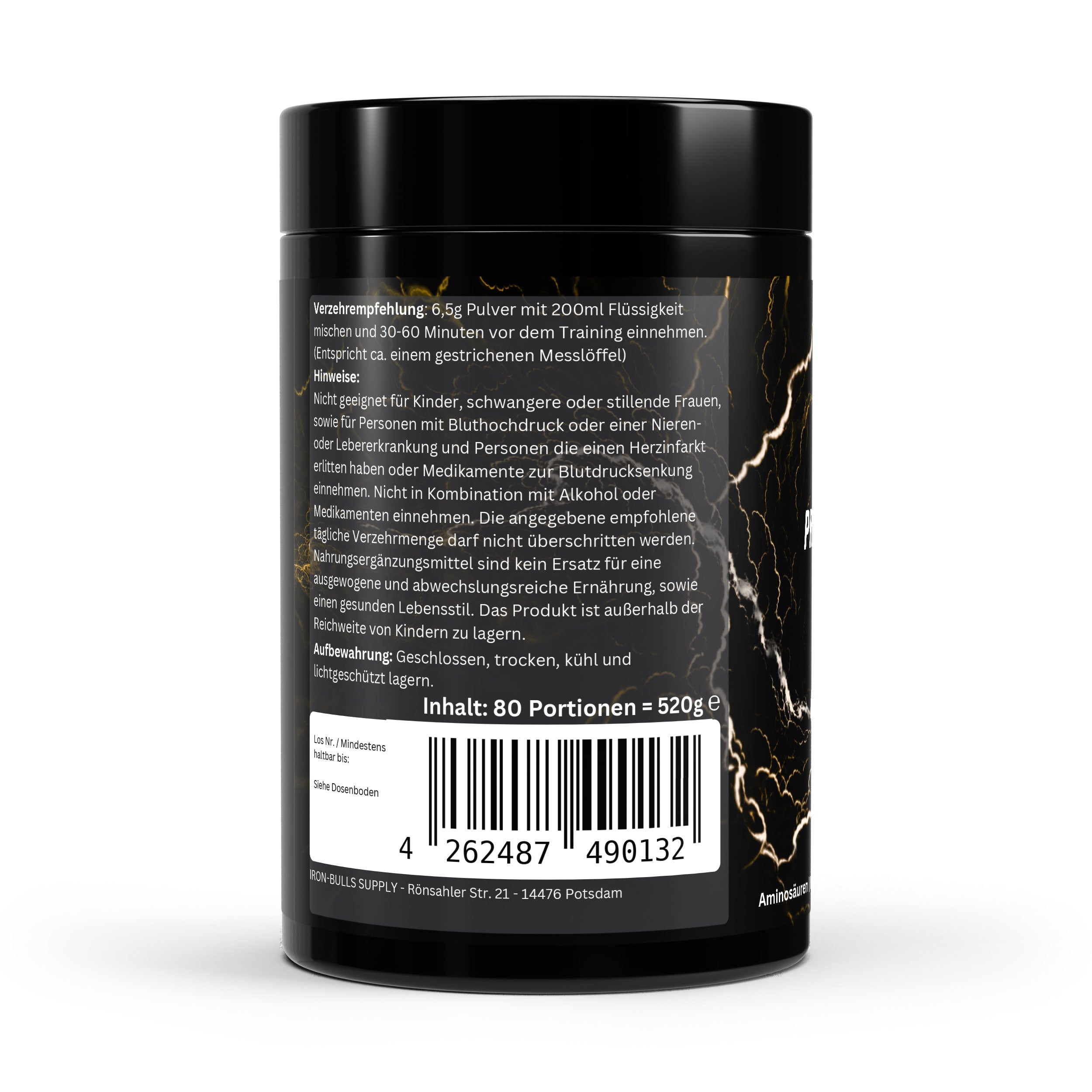 Pre-Workout Booster Tutti Frutti – Aminosäuren + Vitamine für maximale Energie