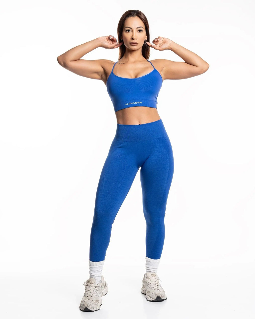 "SOLENA“ SPORT BRA BLUE